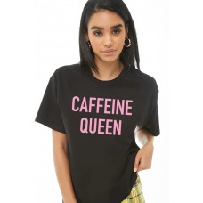 BYDI Camiseta T-shirt Caffeine Queen